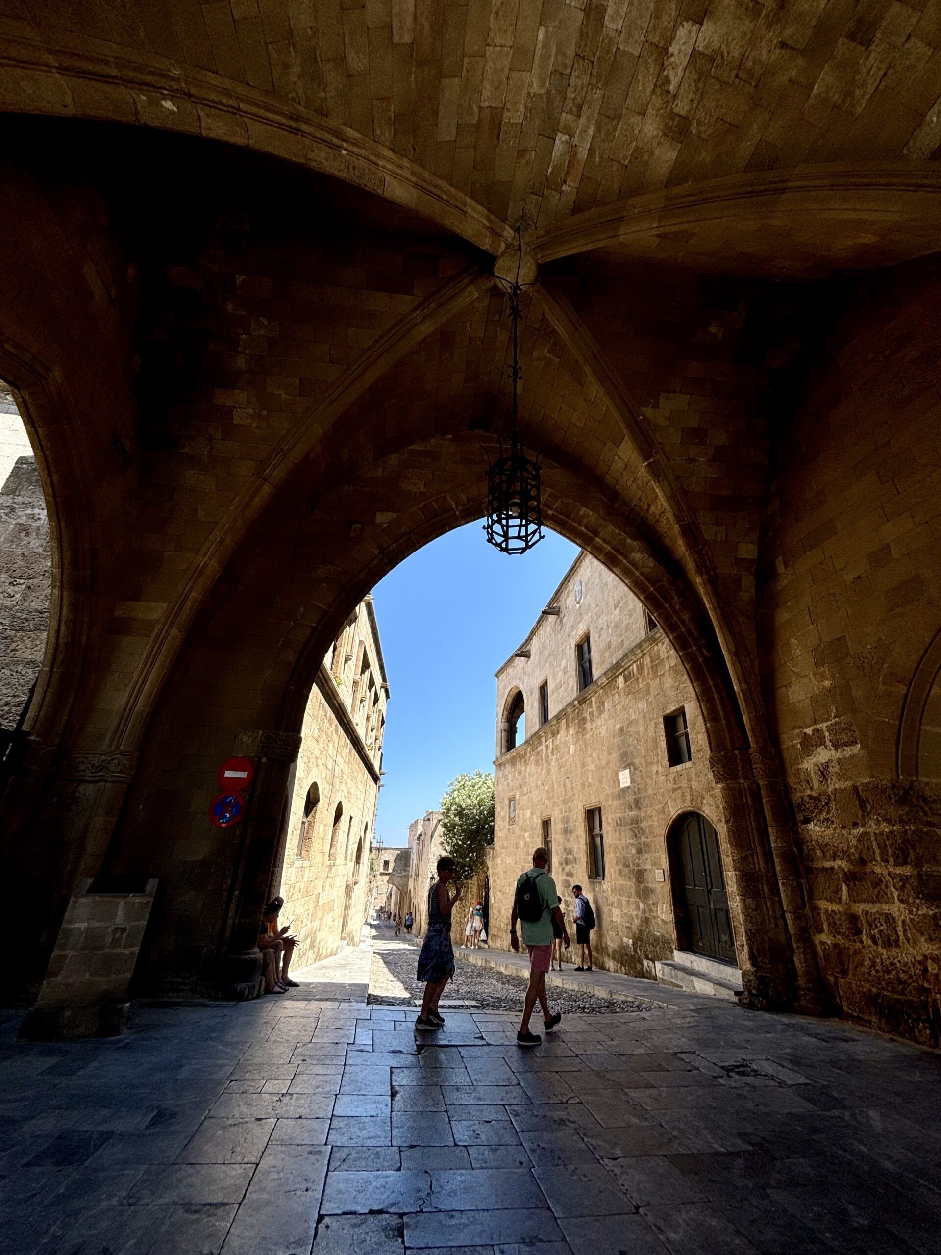 Old Town in Rhodes without a Car  